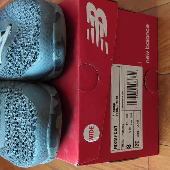 EUC New balance cross trainer men's size 8 2E wide - Picture 2 of 8